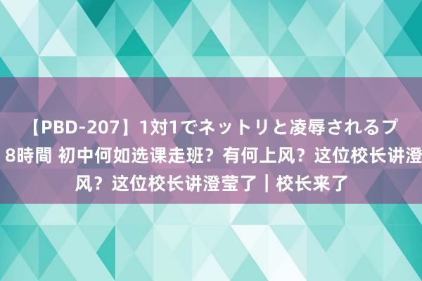 【PBD-207】1対1でネットリと凌辱されるプレミア女優たち 8時間 初中何如选课走班？有何上风？这位校长讲澄莹了｜校长来了