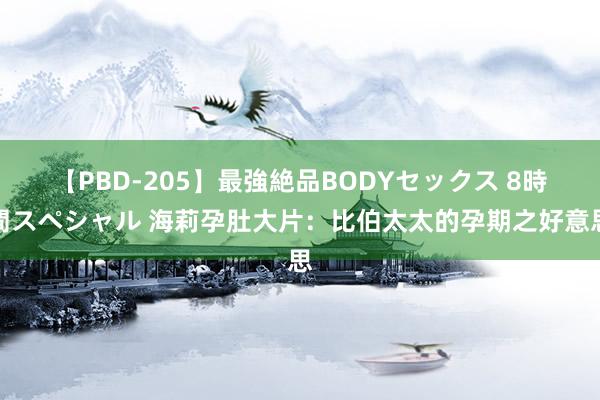 【PBD-205】最強絶品BODYセックス 8時間スペシャル 海莉孕肚大片：比伯太太的孕期之好意思