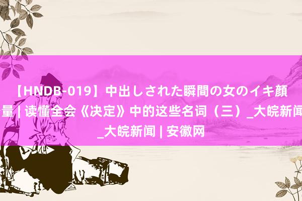 【HNDB-019】中出しされた瞬間の女のイキ顔 新闻多少量 | 读懂全会《决定》中的这些名词（三）_大皖新闻 | 安徽网