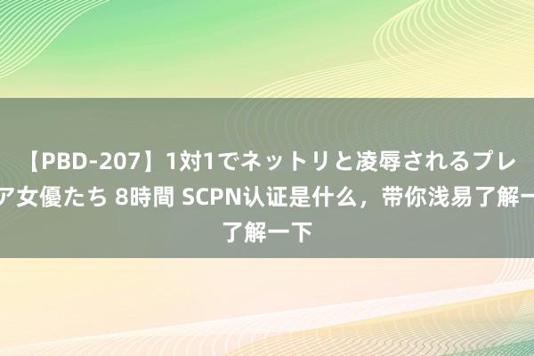 【PBD-207】1対1でネットリと凌辱されるプレミア女優たち 8時間 SCPN认证是什么，带你浅易了解一下